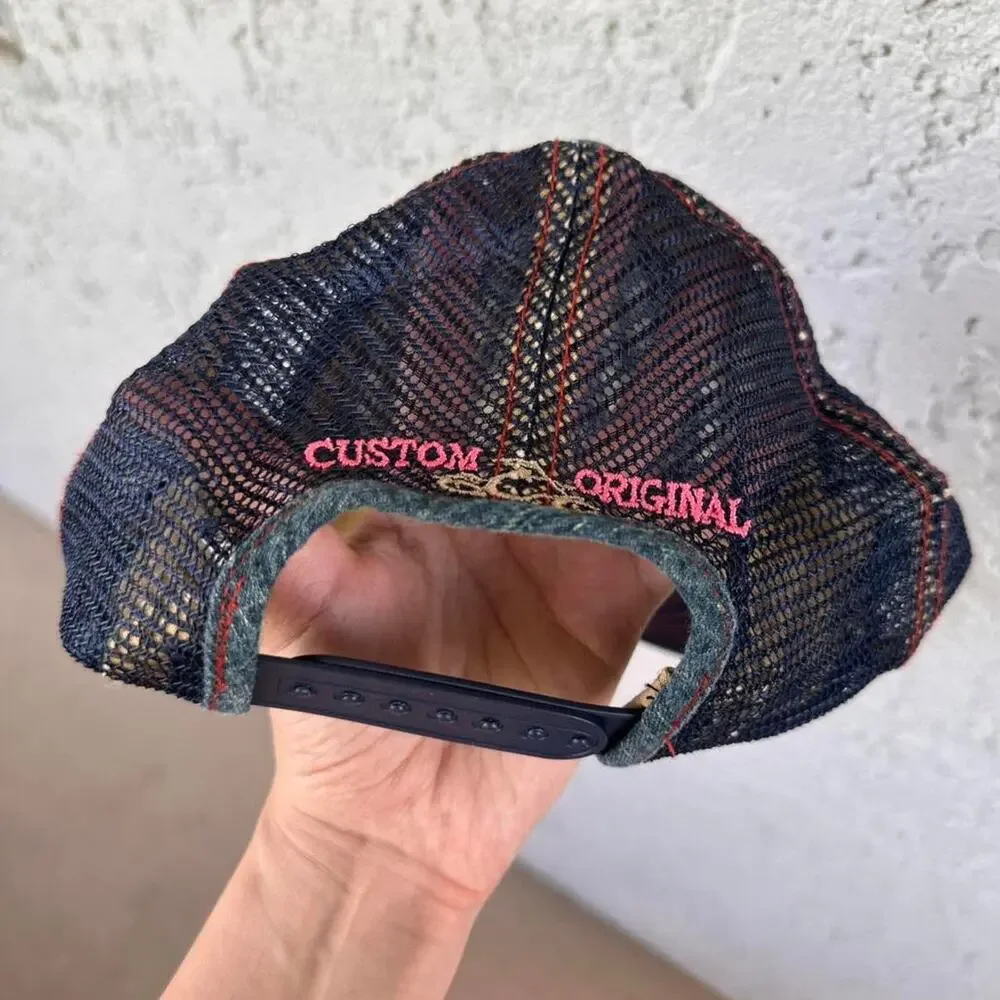 Y2k orange county hat
